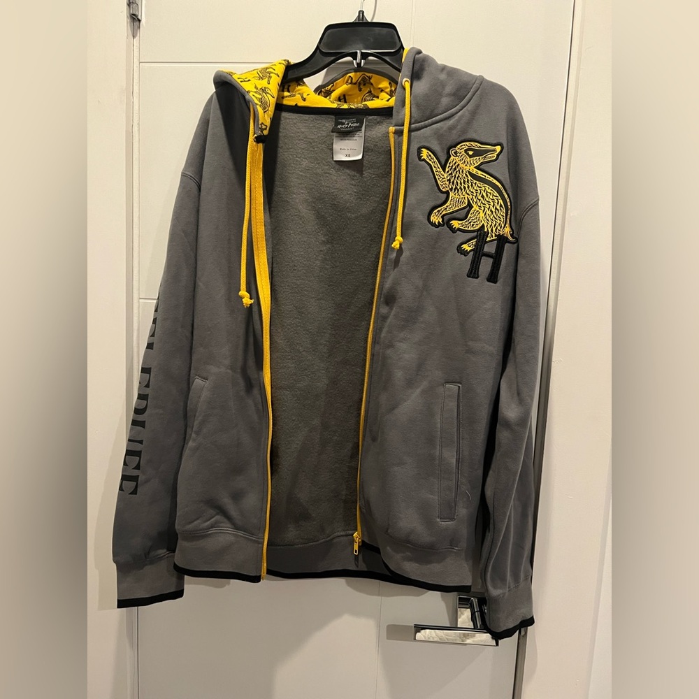 Hufflepuff Zip-up Hoodie